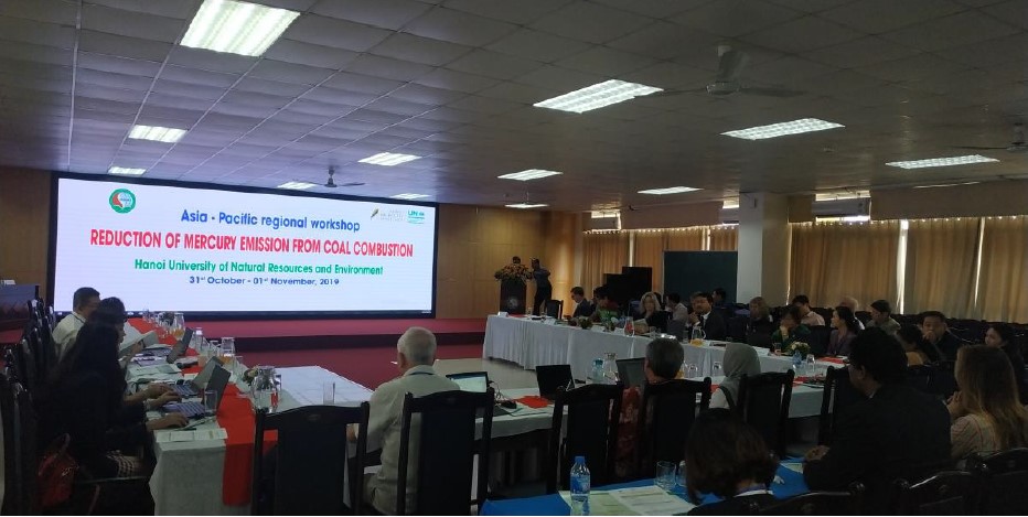 Regional Asia-Pacific Workshop on the Reduction of Mercury Emission from Coal Combustion, 30 October - 1 November 2019, Hanoi, Vietnam Coal combustion 2019
