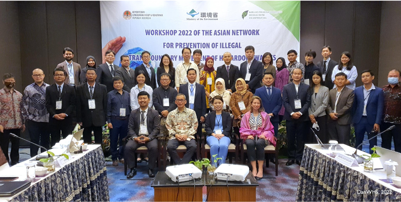 Asian Network Workshop for Prevention of Illegal Transboundary Movement of Hazardous Wastes 2022, 1-3 November 2022, Medan, Indonesia Asian Network 2022 workshop
