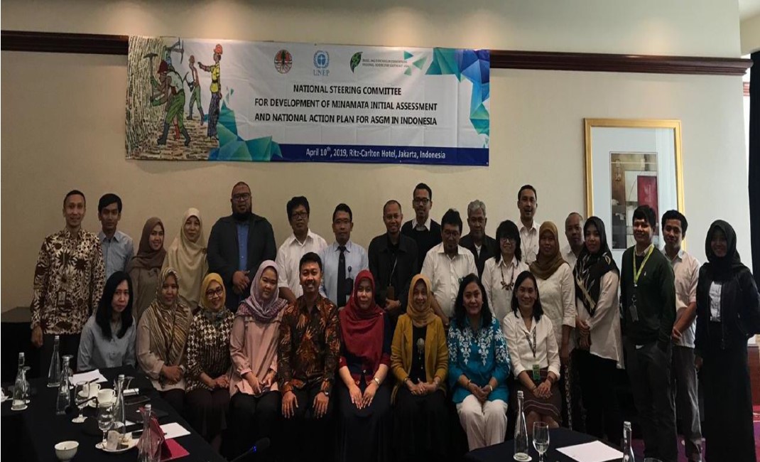 National Coordination Meeting on Development of Minamata Initial Assessment and Nation Action Plan for Artisanal and Small-Scale Gold Mining in Indonesia, 10 April 2019, Jakarta, Indonesia