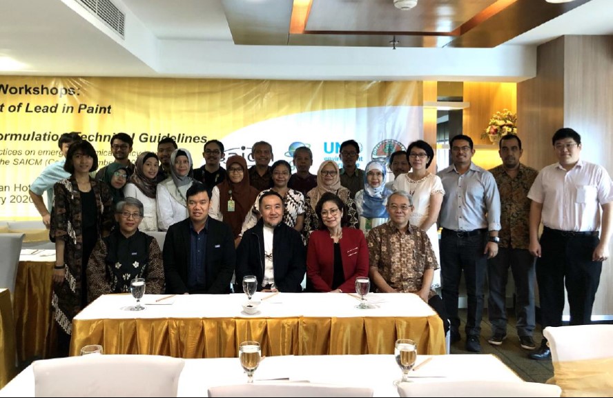 Kick-off Workshop: Phase-Out Lead in Paint dan Workshop Paint Reformulation Technical Guidelines, 29-30 January 2020, Jakarta, Indonesia